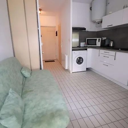 Charmant Studio En Rez-de-jardin Avec Terrasse Et Garage, Proche Plage Et Commerces - Fr-1-307-272